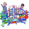 Majorette Garáž Super City + 6 autíčok a vlak
