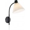 Markslöjd | Markslöjd 108752 - Nástenná lampa MIRA 1xE14/40W/230V čierna/biela | ML1395