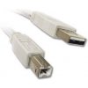 USB 2.0 šnúra k tlačiarni (A-B) šedá, 3m