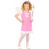 Dievčenský kostým víla, ružový Pre vek 4-5 rokov