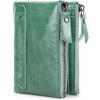Contacts® dámska kožená peňaženka Huron Pine Green