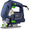 Wubertools.pl Wuber W84800,Priamočiara píla na drevo s lasermi a reguláciou otáčok | 1200 W, 0-3000 ot/min, hĺbka rezu 80 mm