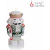 BARTEK Nutcracker, sviečka figúrka Luskáčik, 145g, výška 11cm, doba horenia 15 hodín, 3 varianty zelená