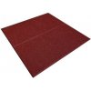 SK Profilovaná gumená dlažba Easy 1000x1000x40mm červená m²