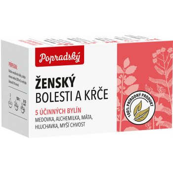 Popradský Funkčný čaj Ženský Bolesti a kŕče 23 g od 1,49 € - Heureka.sk