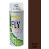 FLY COLOR RAL 8011 hnedá oriešková, akrylová farba v spreji 400 ml, 8011