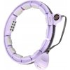 Masážna hula hoop so závažím magnetmi a počítadlom HMS HHM13 fialová
