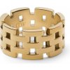 Daniel Wellington Zlatý prsteň Oceľ 5-Link
