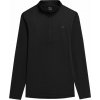 Pánska mikina 4F, BRUSHED UNDERWEAR 1/2 ZIP JACKET čierna XXL