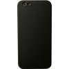 AppleKing silikónový ochranný kryt s rovnými hranami pre iPhone 6 / 6S - čierny - možnosť vrátiť tovar ZADARMO do 30tich dní
