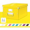 LEITZ Archivačná krabica WOW Click & Store A4 28,1 x 20 x 37 cm žltá