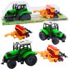 LEAN TOYS Traktor so sejačkou