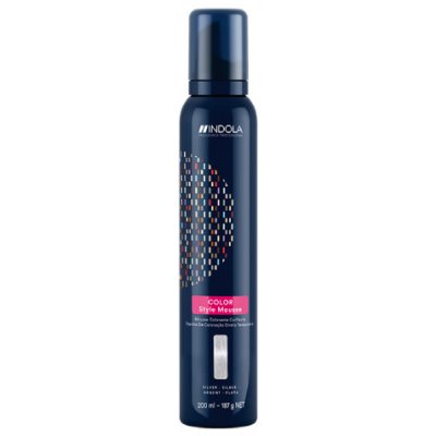 Indola Color Mousse pena strieborná 200 ml