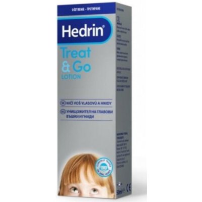 Hedrin Treat & Go Lotion proti všiam a hnidám 50 ml