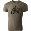 T-ričko BMW R1200 ADV pánske tričko Farba trička: Army, Veľkosť: 4XL