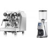 Rocket Espresso Giotto Cronometro R + Eureka Atom Specialty 75, chrome