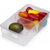 Organizér do chladničky FRIDGESTORE 851663 31 cm, priehľadný, plast, Joseph Joseph