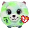 Plyšová hračka TY Beanie Balls mačka zelená