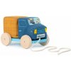 Tahací hračka Lilliputiens Tahací nákladní autíčko - oslík Ignác (83514)