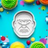 Superhrdinovia Fan Art - Vykrajovátko s pečiatkou HULK