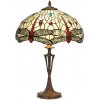 Tiffany do obývačky VÁŽKA JANTAR 40*60