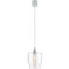 Závesná lampa Longis IV chrómový kábel chróm