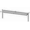Nástavba s osvětlením, sklo, 1122x450x460 mm | STALGAST, ST278111 inox