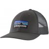 Šiltovka Patagonia P-6 Logo LoPro Trucker Hat Farba: sivá