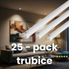 V-TAC 18W LED trubica (120cm), T8, G13 - 1850lm - sklenená | 25 - PACK Typ svetla: Studená biela 6500K