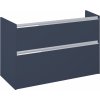 Roca Gap Pro skrinka 98.5x46x66.3 cm závesná kúpeľňová skrinka pod umývadlo modrá A857901538