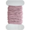 Shamballa šnúrka 1 mm, svetlá ružová 1 m