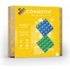 Connetix Magnetická stavebnica Základňa 2 diely modrá a zelená
