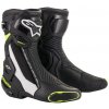 boty SMX Plus V2, ALPINESTARS (černá/bílá/žlutá fluo, vel. 44)