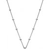 Hot Diamonds Stříbrný řetízek Emozioni Silver Cable with Ball Chain CH002