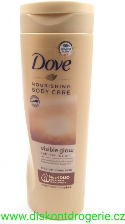 Dove sunshine s jemnými trblietkami telové mlieko 250 ml tmavý od 4,8 € -  Heureka.sk