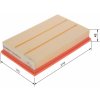 Vzduchový filter BOSCH F 026 400 624 F 026 400 624