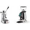 La Pavoni Europiccola Lusso + Rocket Espresso SPLUGA, chrome
