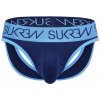 Tangá Sukrew V-Thong Marine modré pánske tangá/jocksy