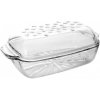 Simax Pekáč sklo obdĺžnik 36,5x21x13,5 cm veko