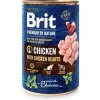 Konzerva Brit Premium by Nature Chicken with Hearts 400g