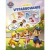 Veselé vyfarbovanie so super samolepkami Labková patrola