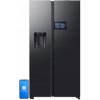 Chladnička SAMSUNG RS90F64EEFEO AI Side by Side NoFrost 178.4 cm Grafitová oceľ