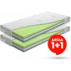 BENAB, Matrac BENAB FLORA BIO PLUS 1+1 + darček 1x chránič matraca, 180 x 80 cm ATYP, ALOE VERA