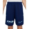 Detské futbalové šortky Nike, ACADEMY25 tmavo modrá,biela XS