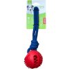 Nunbell Plniaca Loptová Hračka pre Psov s Lanom, 30 cm, Červená