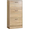 Autronic ABO-G1016 OAK Botník, mdf, prírodný, ABO-G1016 OAK