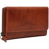 The Chesterfield Brand Dámská kožená peněženka RFID Rhodos C08.0445 hnědá