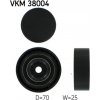 Vratná/vodiaca kladka rebrovaného klinového remeňa SKF VKM 38004 (VKM38004)