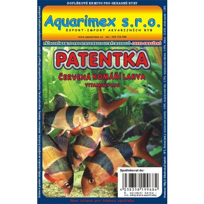 Aquarimex Patentka mrazené 100 g