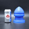 Topped Toys The Post 120 Blue Steel, prémiový silikónový análny kolík 14,5 x 9,6 cm